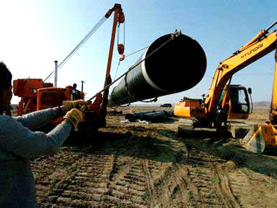 大口径无缝钢管应用于石油管道